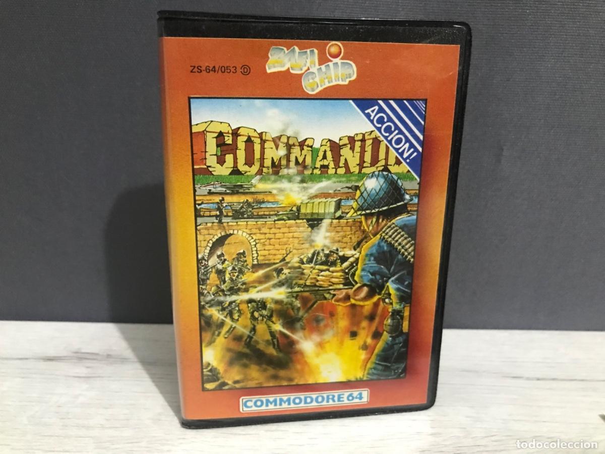 Videojuegos y consolas: Videojuego comando para commadore 64 - Foto 2