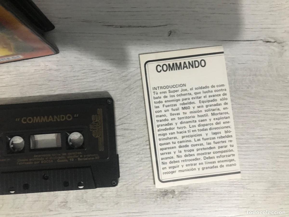 Videojuegos y consolas: Videojuego comando para commadore 64 - Foto 4