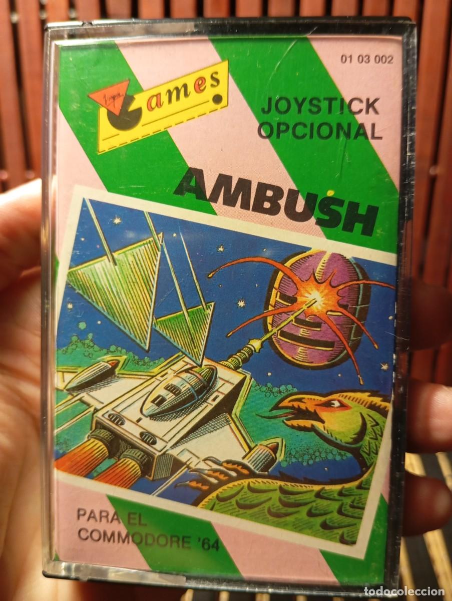 Videojuegos y consolas: Ambush Commodore 64 Cassette 1984 Virgin Games - Foto 2