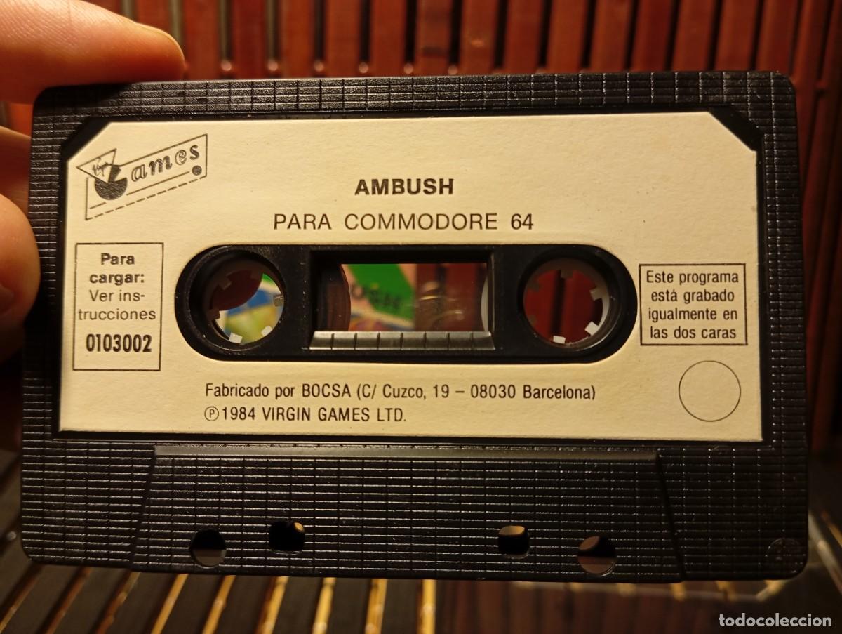 Videojuegos y consolas: Ambush Commodore 64 Cassette 1984 Virgin Games - Foto 6