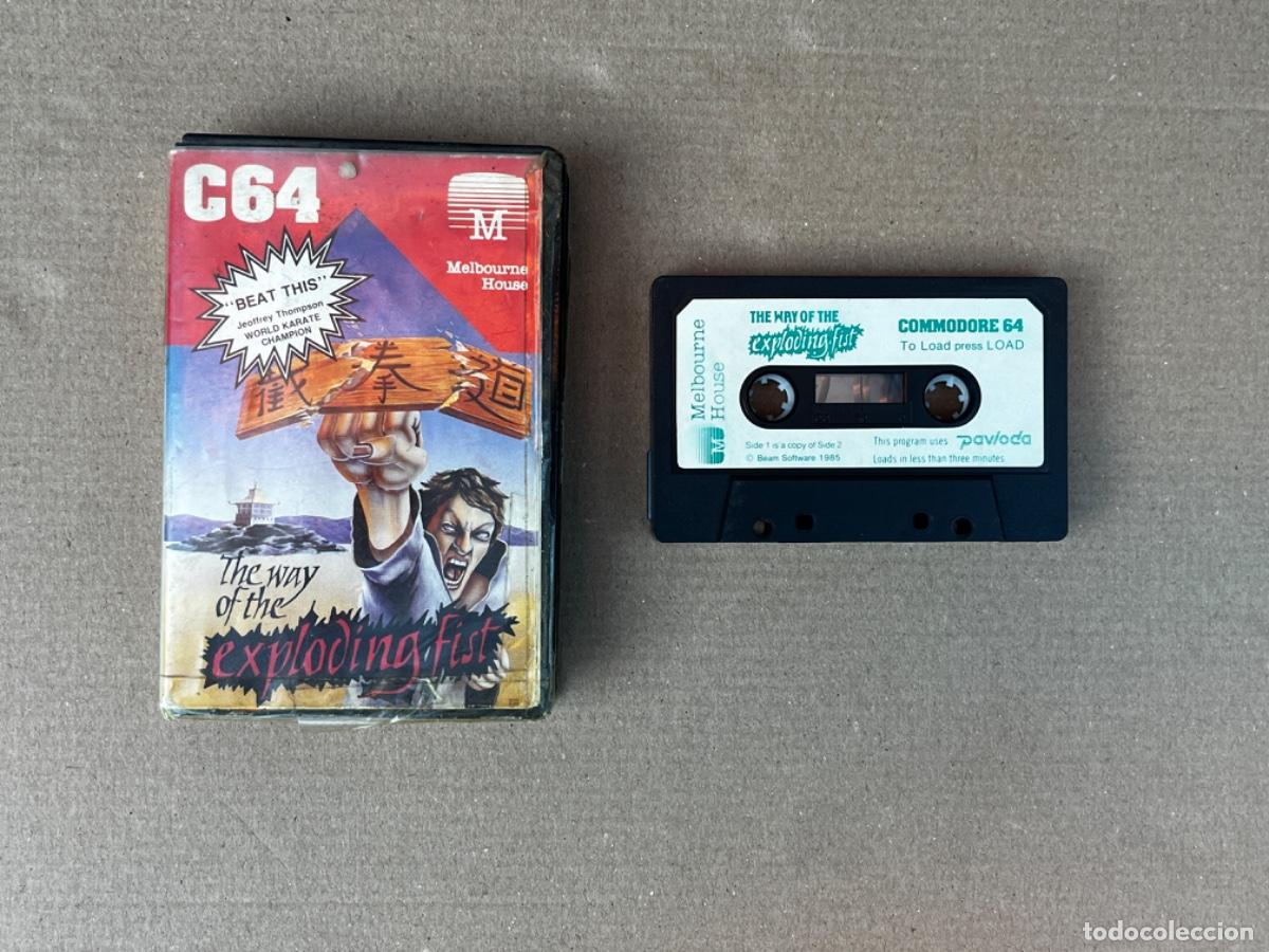Videojuegos y consolas: JUE. JUEGO COMMODORE 64 EXPLODING FIST - Foto 1