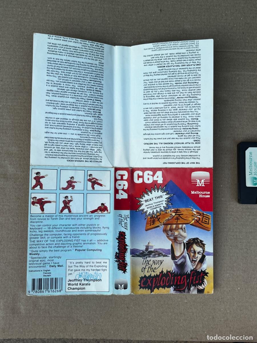Videojuegos y consolas: JUE. JUEGO COMMODORE 64 EXPLODING FIST - Foto 2