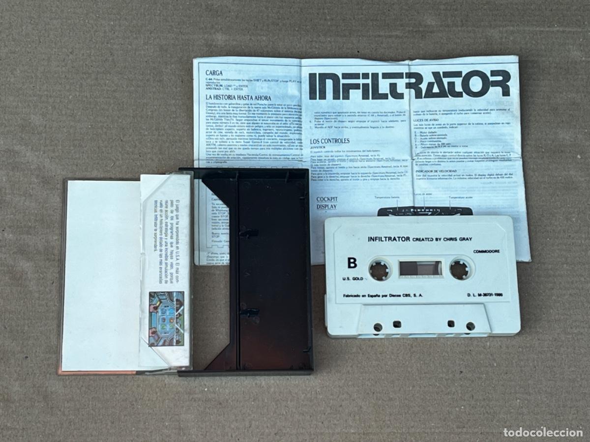 Videojuegos y consolas: JUE. JUEGO COMMODORE INFILTRATOR - Foto 2