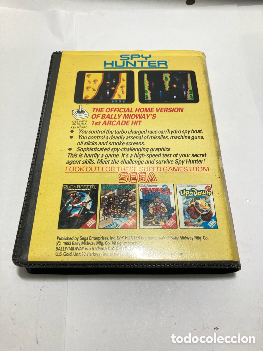 Videojuegos y consolas: Juego Comodore 64 Spy Hunter sega /GB9 - Foto 2