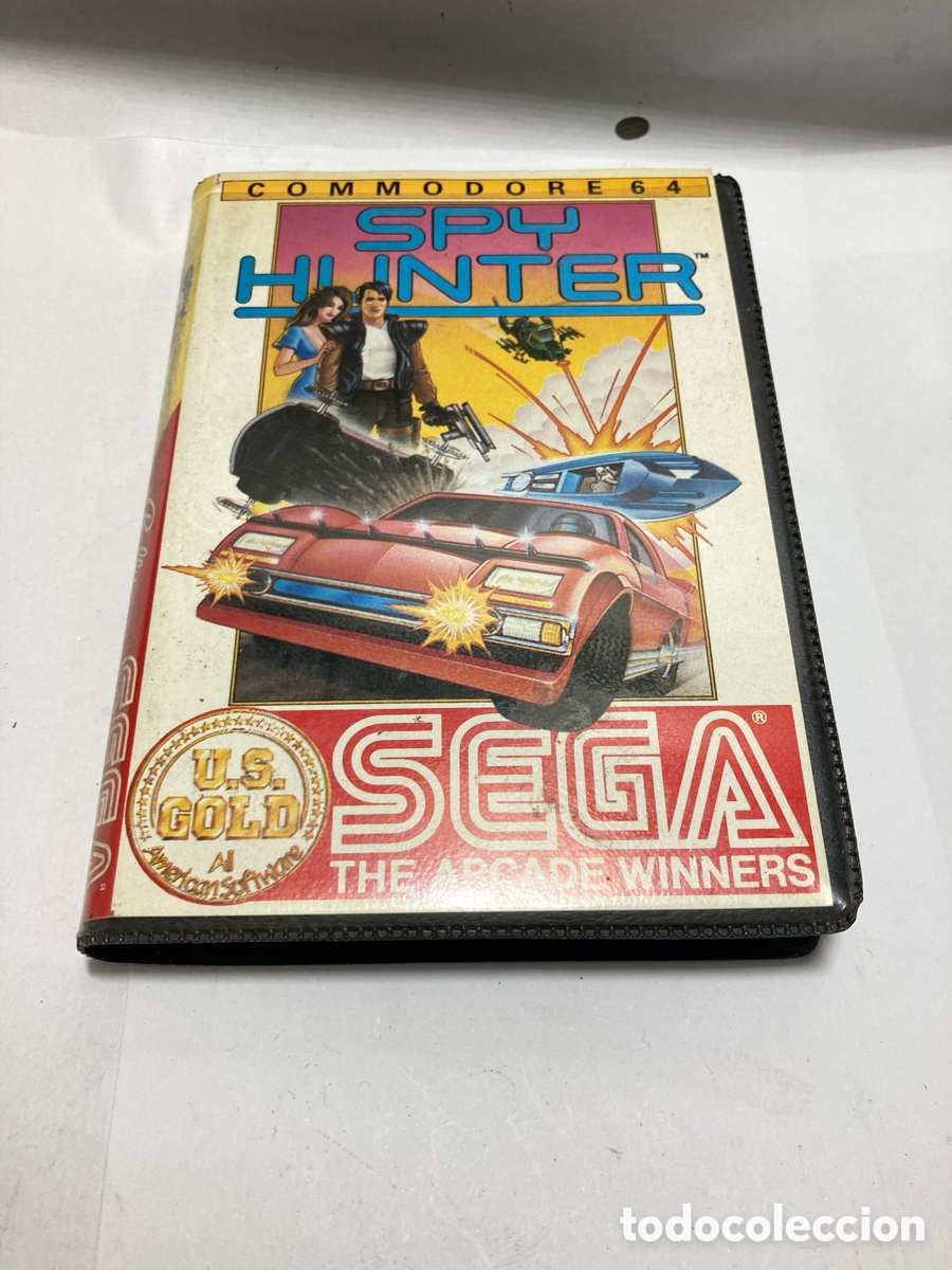 Videojuegos y consolas: Juego Comodore 64 Spy Hunter sega /GB9 - Foto 1