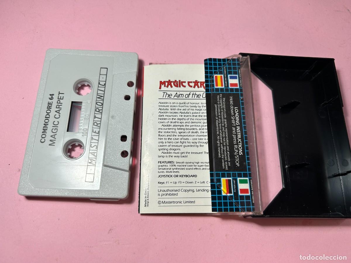 Videojuegos y consolas: MAGIC CARPET COMMODORE 64 C64 - Foto 2