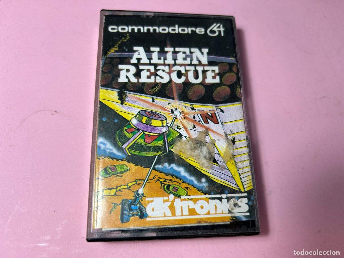 Videojuegos y consolas: ALIEN RESCUE COMMODORE 64 C64 - Foto 1