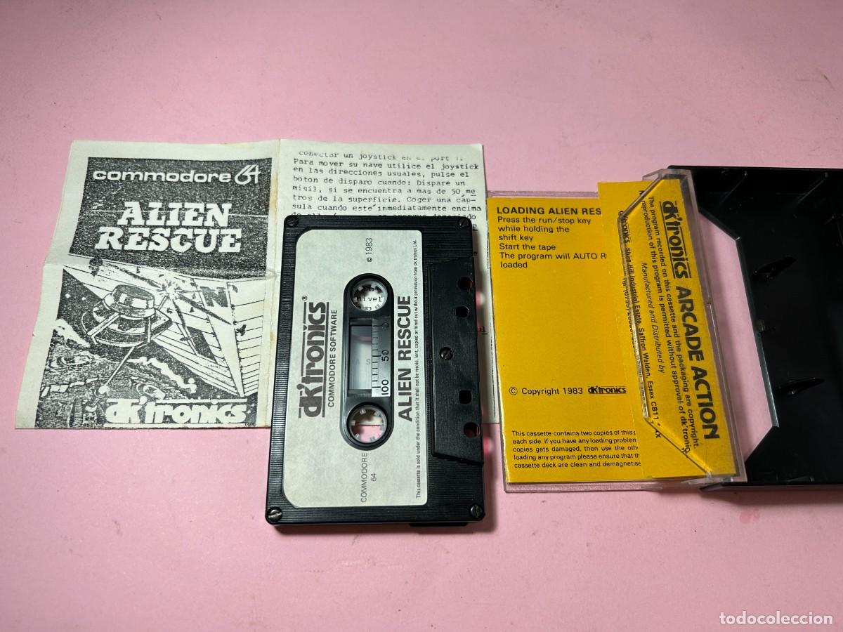 Videojuegos y consolas: ALIEN RESCUE COMMODORE 64 C64 - Foto 2