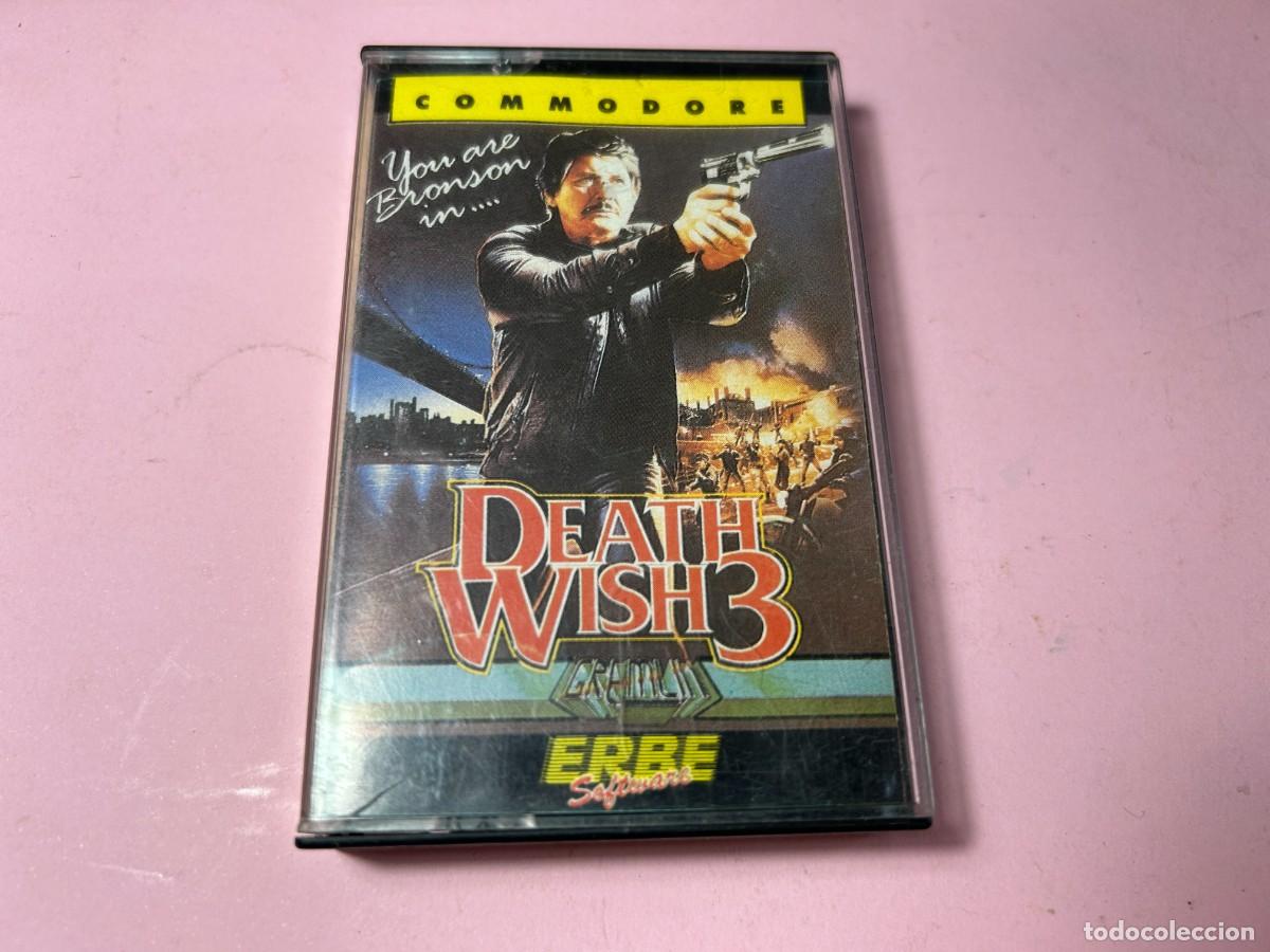 Videojuegos y consolas: DEATH WISH 3 CHARLES BRONSON COMMODORE 64 C64 - Foto 1
