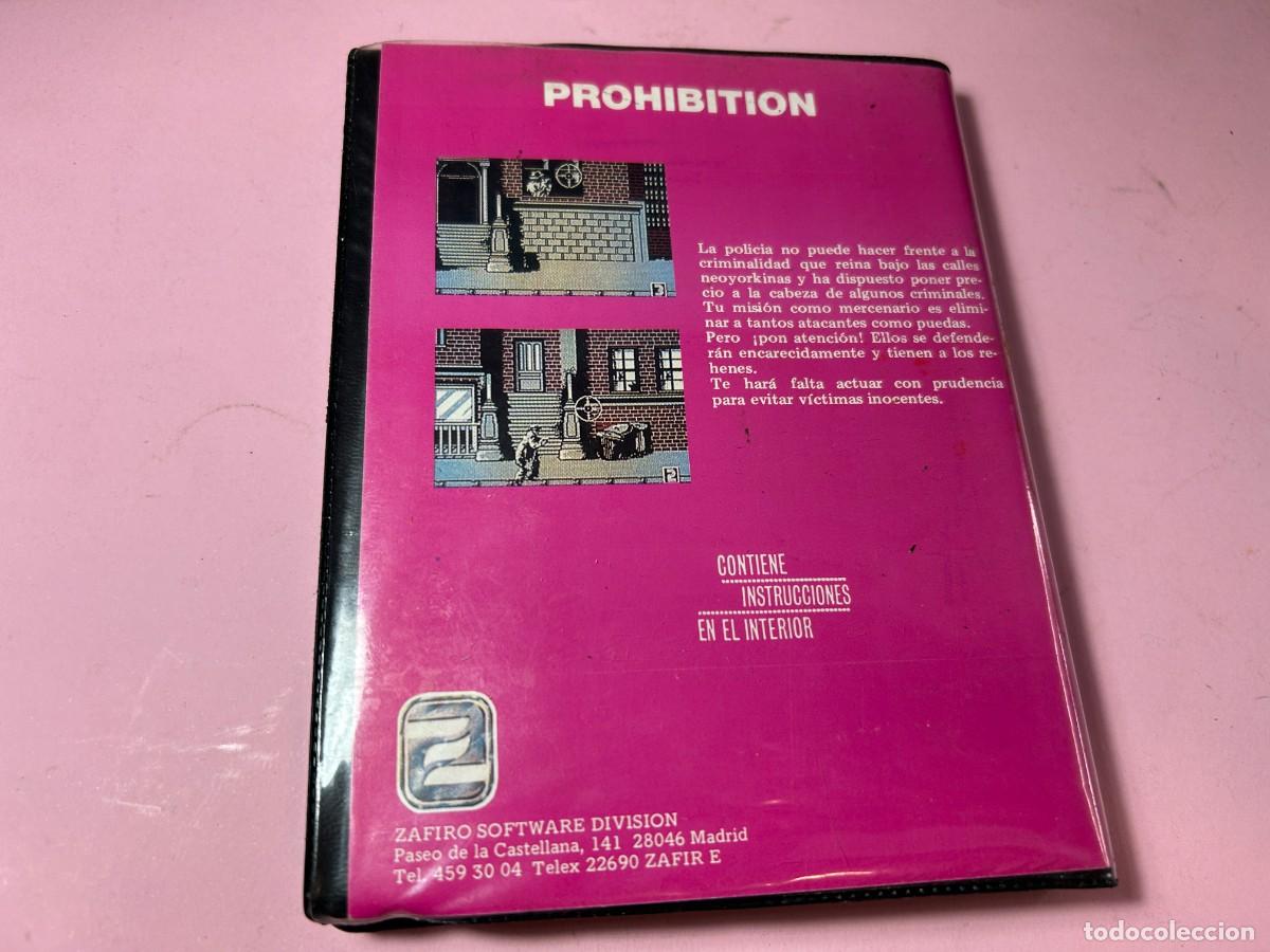 Videojuegos y consolas: PROHIBITION - COMMODORE 64 C64 128 - Foto 2