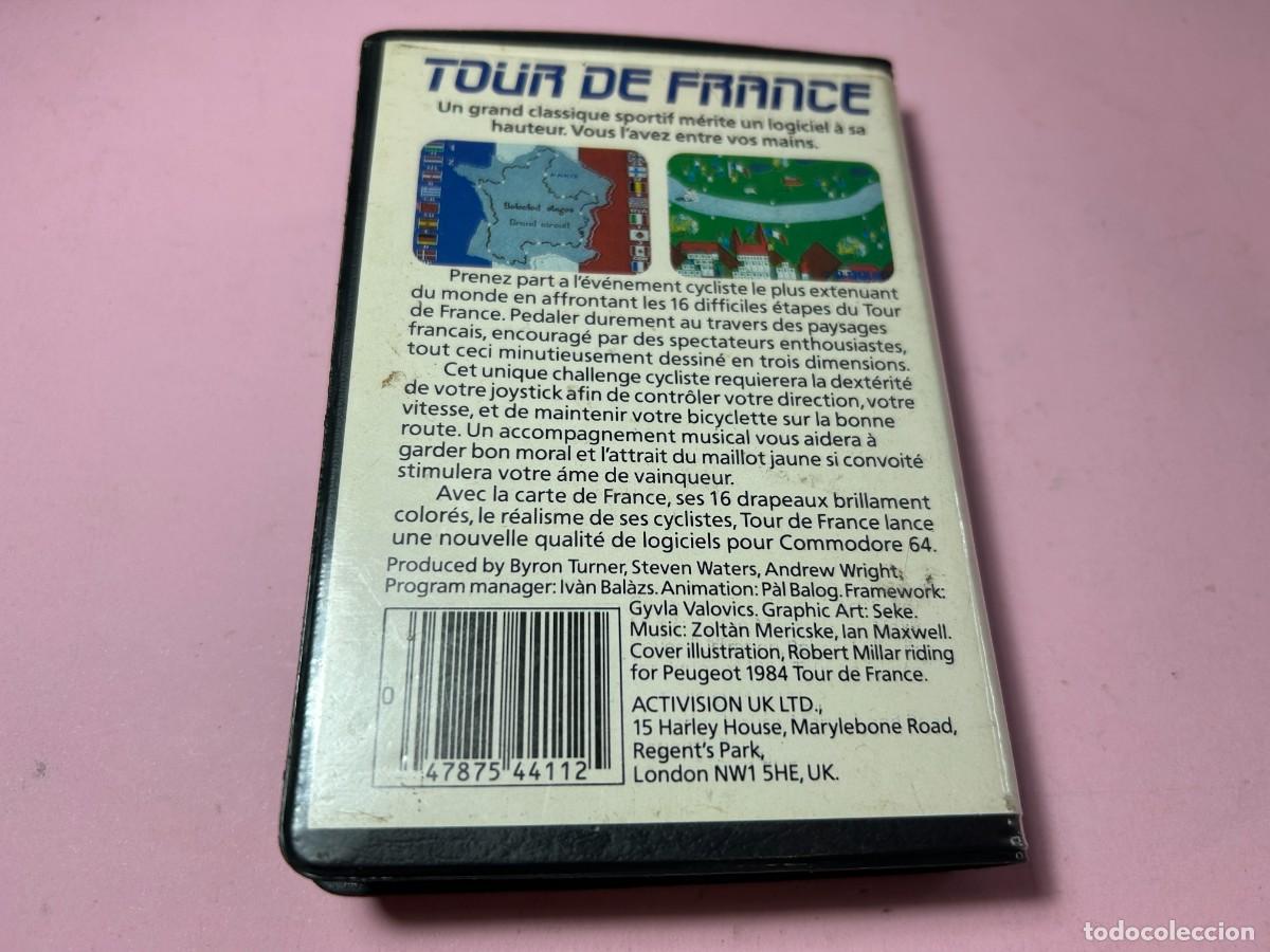 Videojuegos y consolas: TOUR DE FRANCE - COMMODORE 64 C64 128 - Foto 2