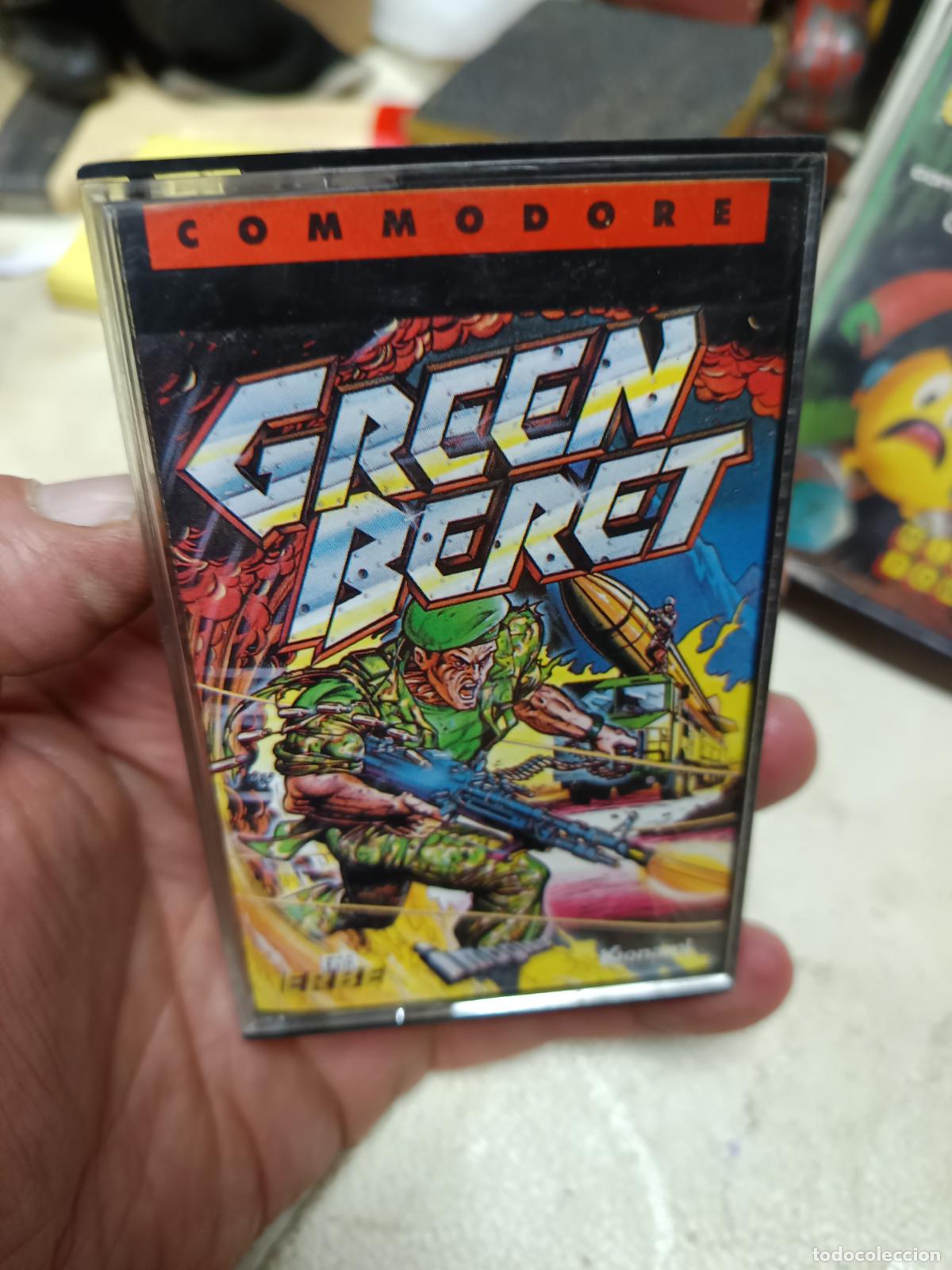 Videojuegos y consolas: JUEGO GREEN BERET PARA COMMODORE 64 EN FUNDA - COMPLETO - Foto 1