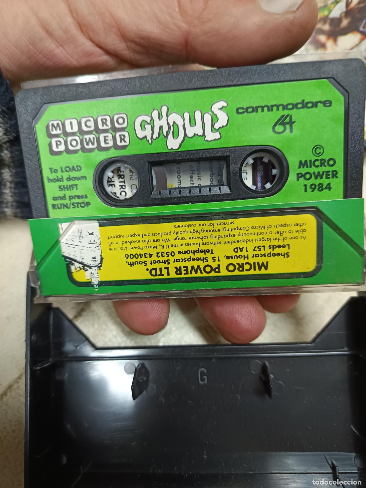 Videojuegos y consolas: JUEGO GHOULS PARA COMMODORE 64 EN FUNDA - COMPLETO MUY RARO - Foto 2