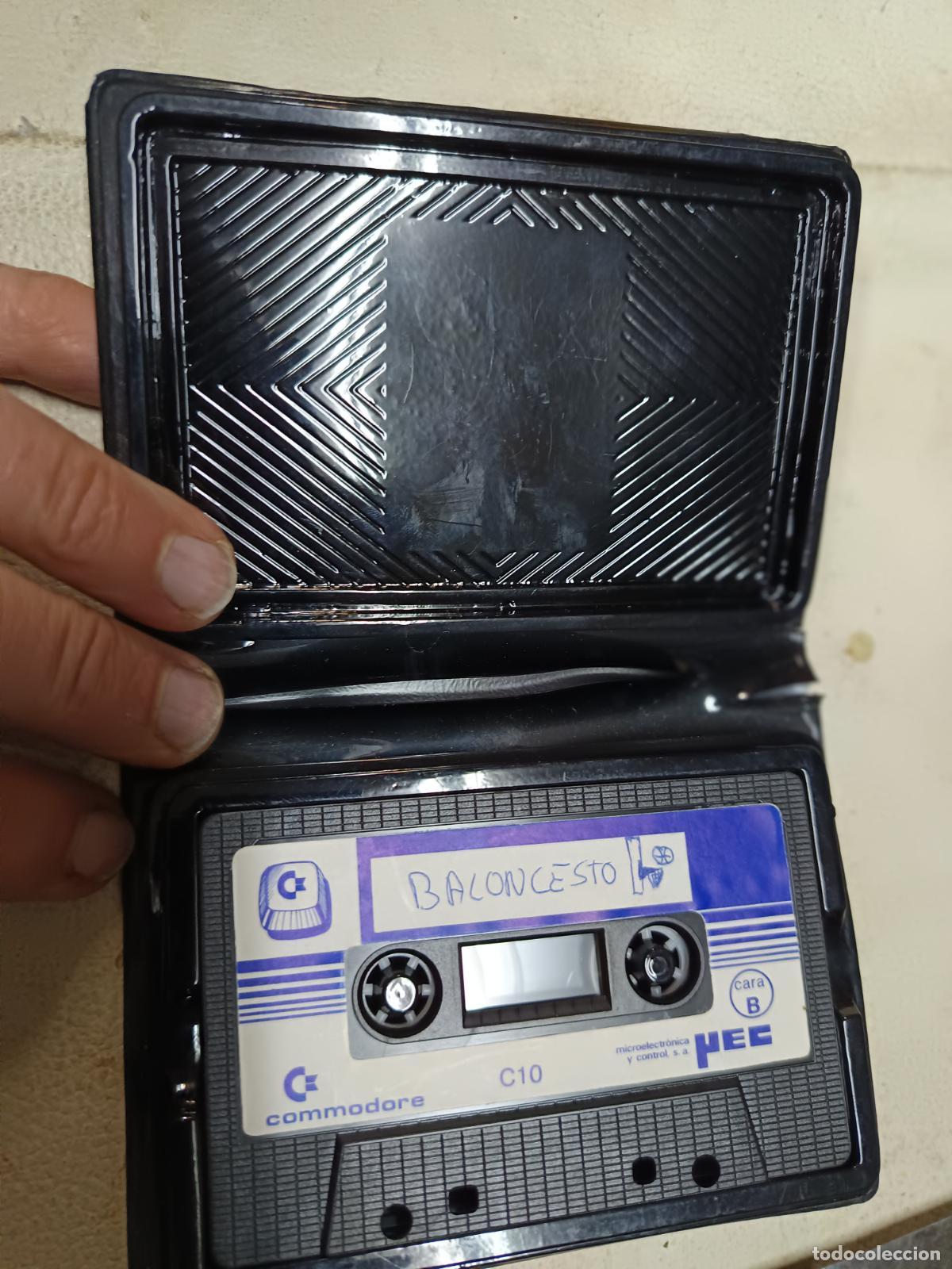 Videojuegos y consolas: JUEGO BALONCESTO (CINTA GRABADA) PARA COMMODORE 64 EN FUNDA - Foto 2
