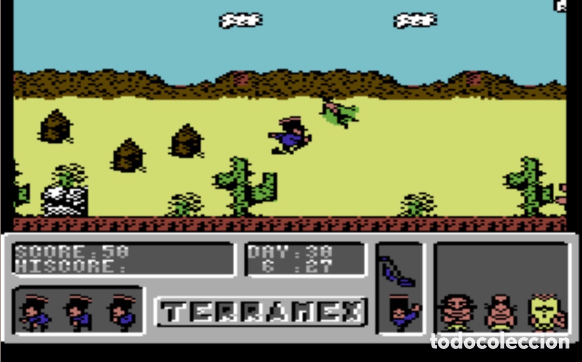 Videojuegos y consolas: Terramex [Teque Software] 1987 [GrandSlam] Zafiro Software [Commodore 64 C64] Daglish - Foto 10