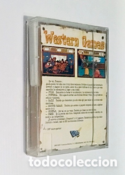 Videojuegos y consolas: Western Games [Magic Bytes] 1987 Micro-Partner - Dro Soft [Commodore 64 C64] - Foto 2