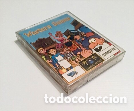 Videojuegos y consolas: Western Games [Magic Bytes] 1987 Micro-Partner - Dro Soft [Commodore 64 C64] - Foto 3