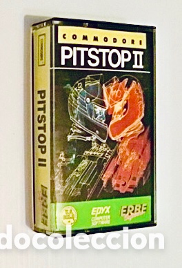 Videojuegos y consolas: PitStop II [Epyx] 1984 / 1987 - Erbe Software [Commodore 64 C64] 2 dos - Foto 1