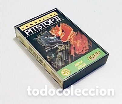 Videojuegos y consolas: PitStop II [Epyx] 1984 / 1987 - Erbe Software [Commodore 64 C64] 2 dos - Foto 3