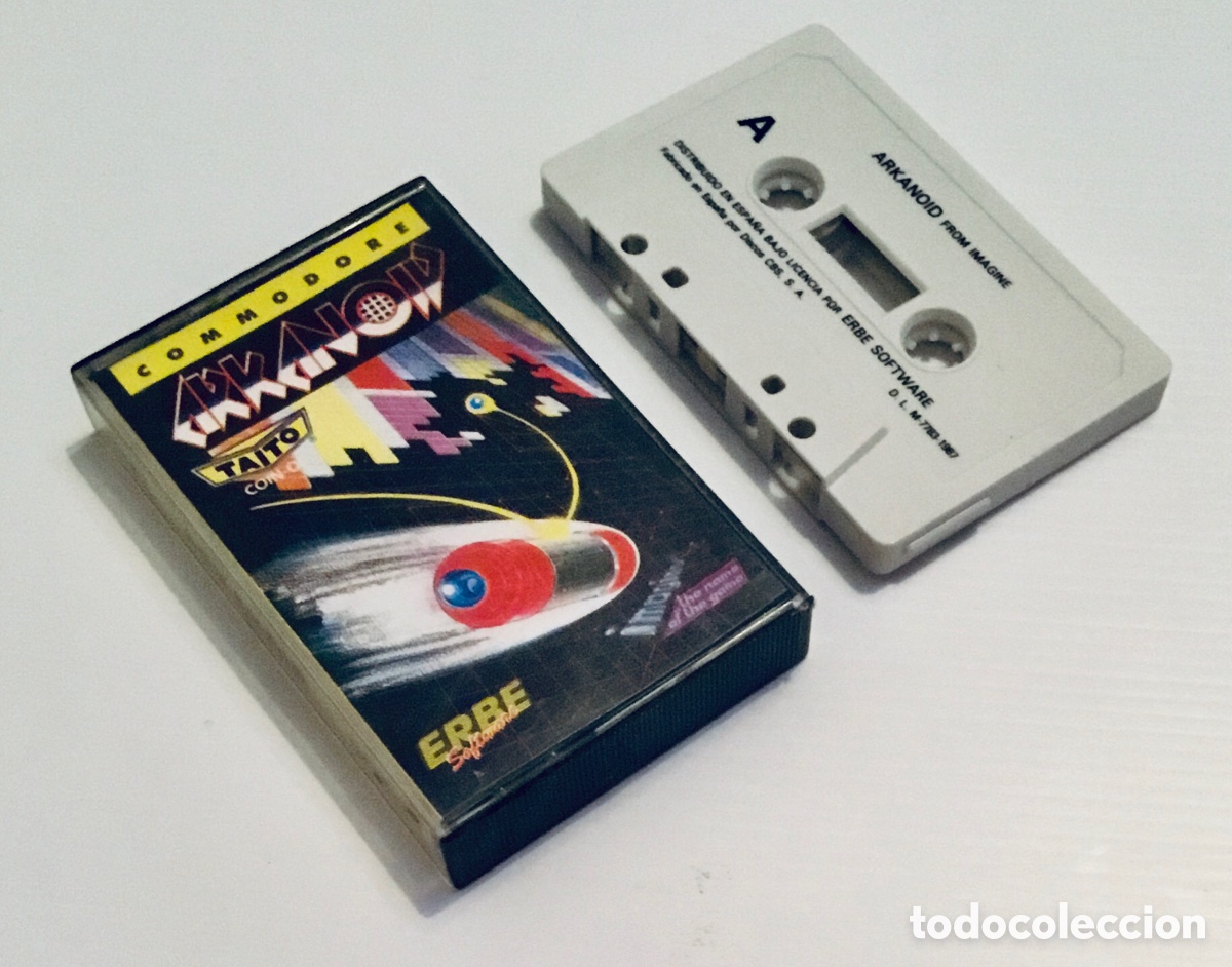 Videojuegos y consolas: Arkanoid [Imagine] 1987 - Taito - Erbe Software [Commodore 64 C64] - Foto 4