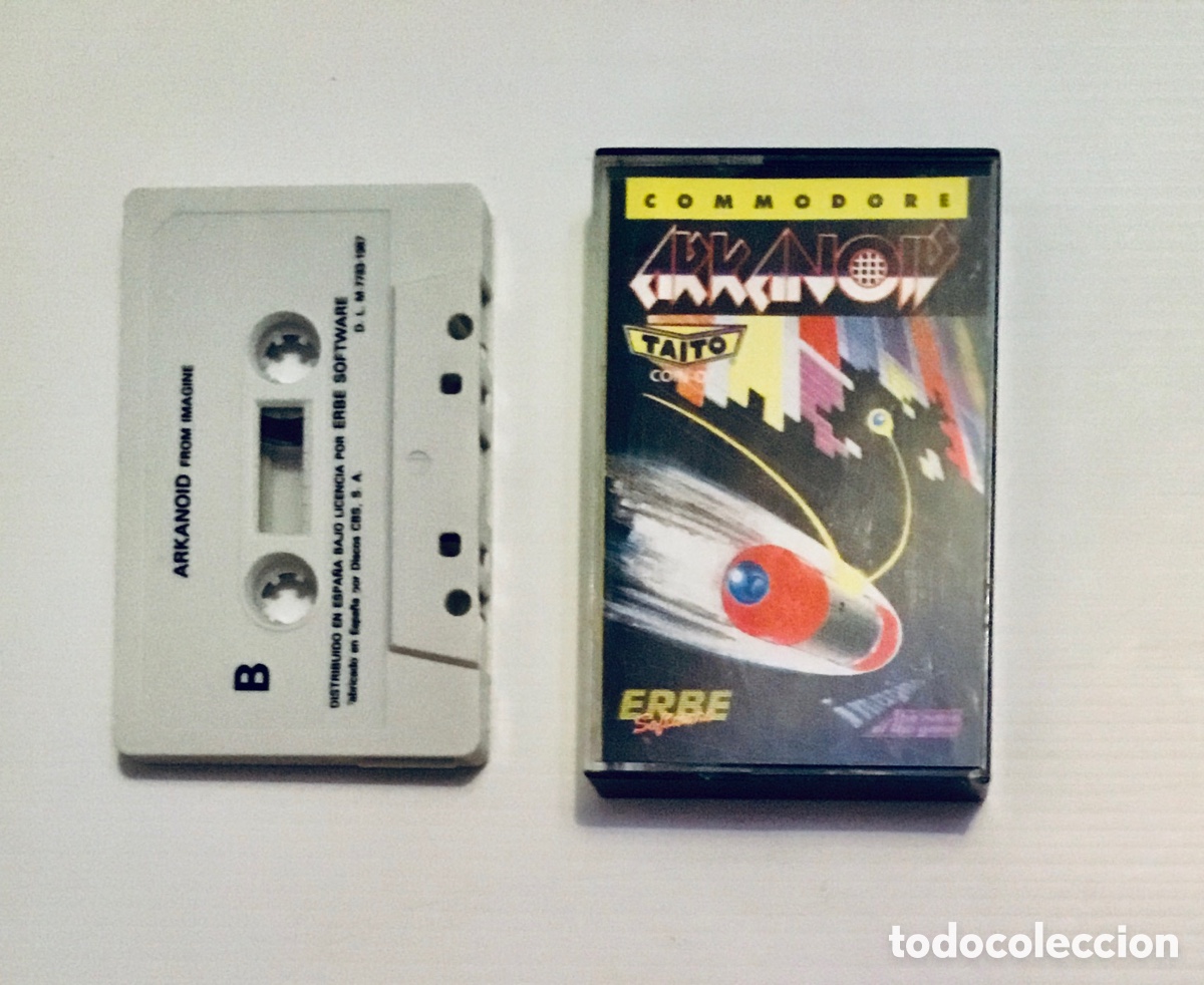 Videojuegos y consolas: Arkanoid [Imagine] 1987 - Taito - Erbe Software [Commodore 64 C64] - Foto 6