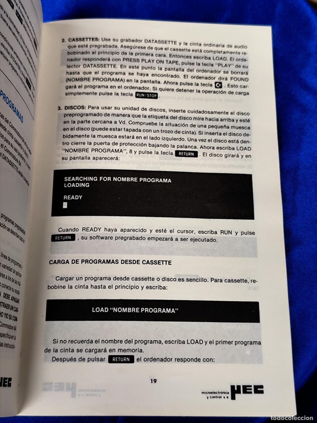 Videojuegos y consolas: COMMODORE MANUAL USUARIO - Foto 7