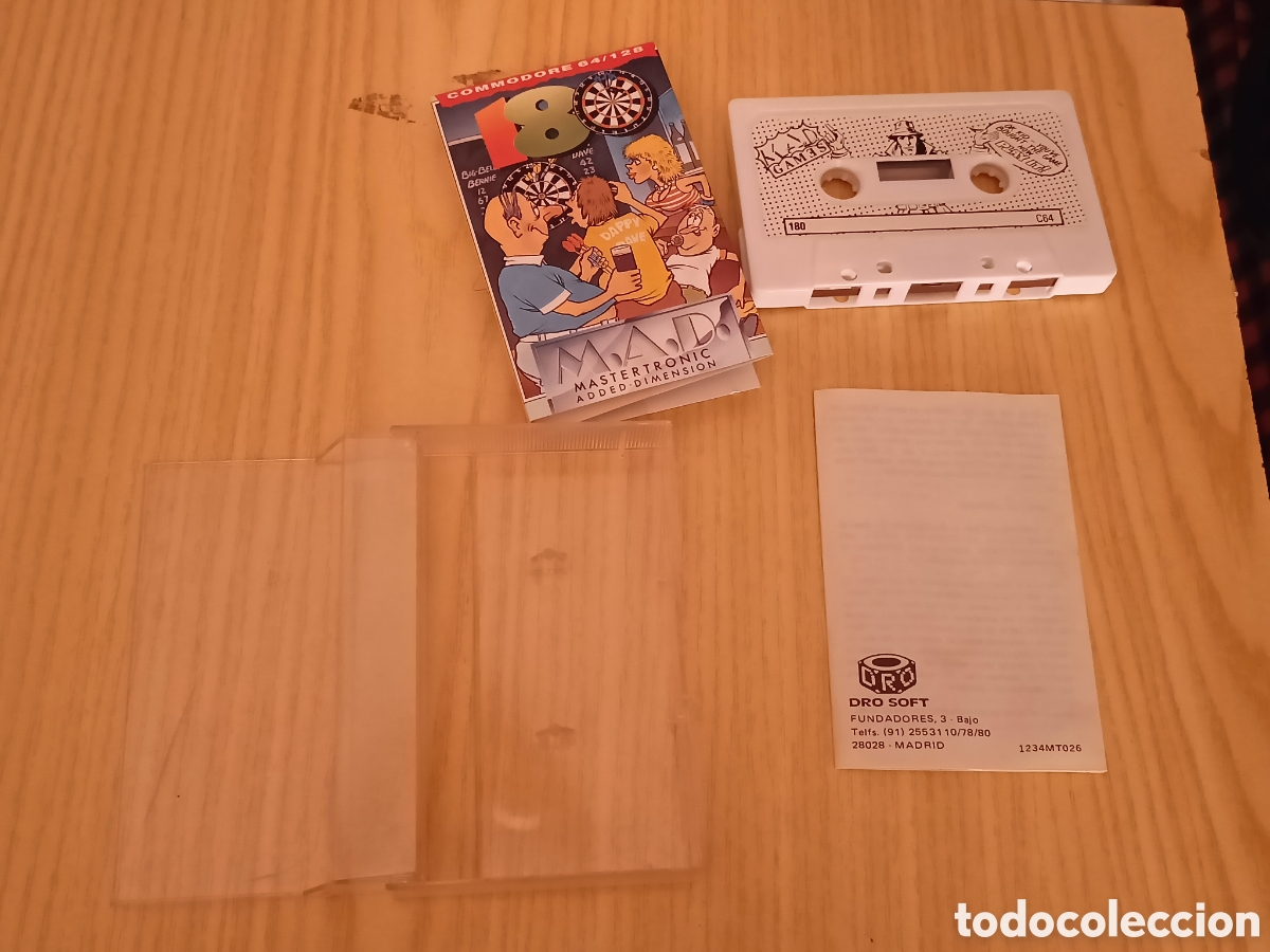 Videojuegos y consolas: 180 -JUEGO EN CINTA PARA COMMODORE 64/128-ORIGINAL MASTERTRONIC - Foto 2