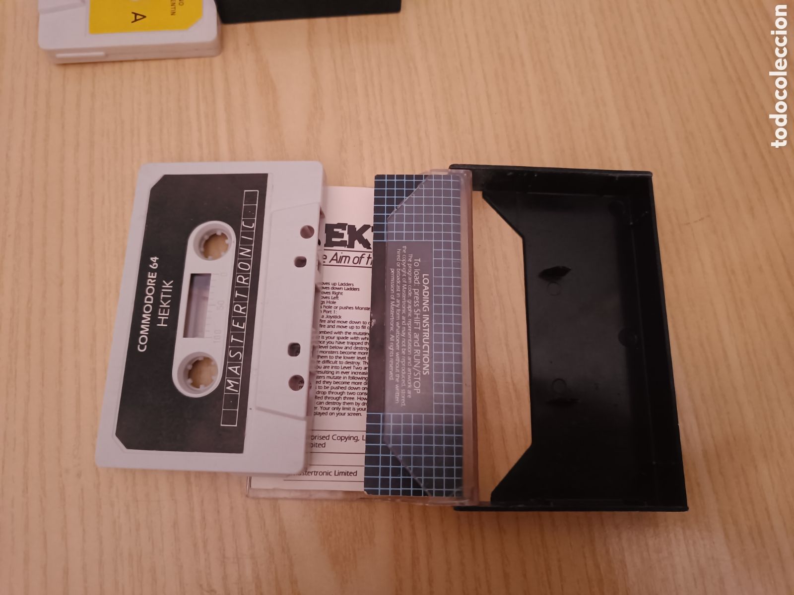 Videojuegos y consolas: JUEGO ORIGINAL CASETE COMMODORE COMODORE HEKTIK - Foto 2