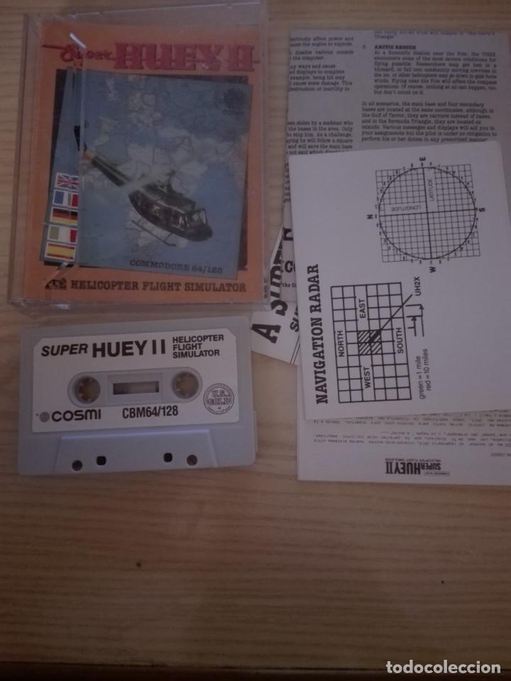 Videojuegos y consolas: JUEGO ORIGINAL CASETE COMMODORE COMODORE SUPER HUEY II - Foto 1