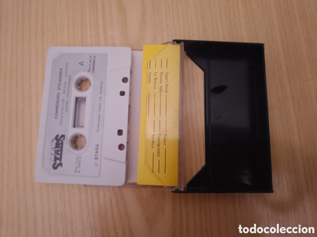 Videojuegos y consolas: Commodore 64. Juegos - casete / cassette. STARS COMMODORE - Foto 2