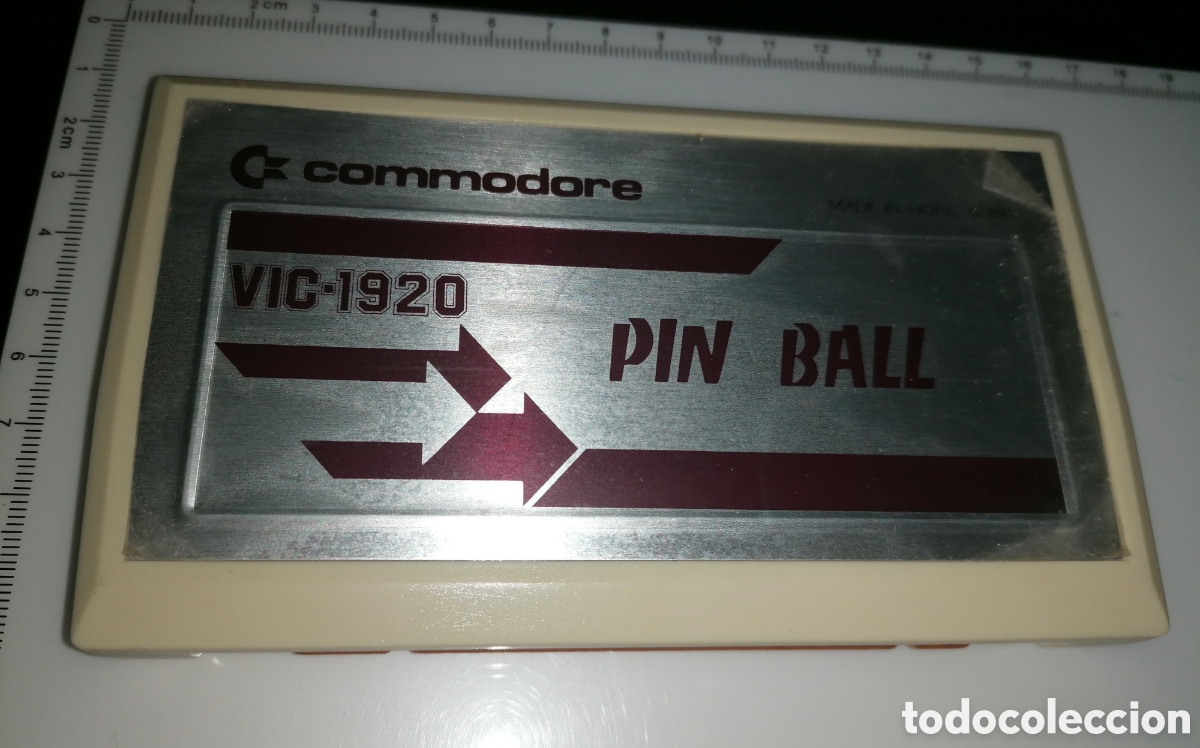 Videojuegos y consolas: COMMODORE - PIN BALL VIC-1920 + COMMODORE VIC-20 PADDLE - Foto 4
