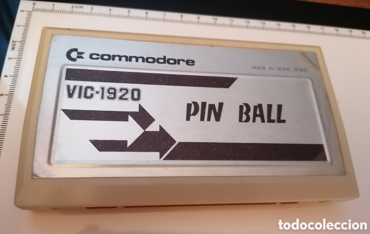Videojuegos y consolas: COMMODORE - PIN BALL VIC-1920 + COMMODORE VIC-20 PADDLE - Foto 3