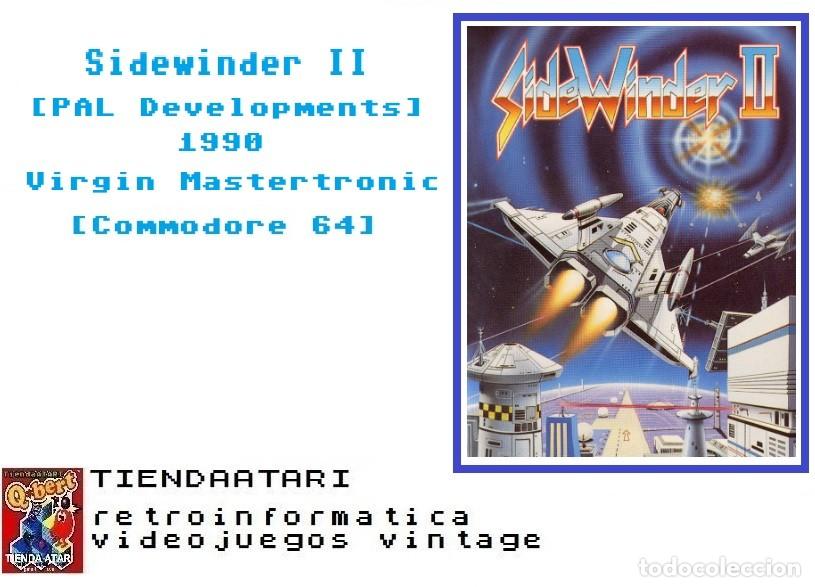 Videojuegos y consolas: Sidewinder II [PAL Developments] 1990 Virgin Mastertronic [Commodore 64 C64] 2 - Foto 5