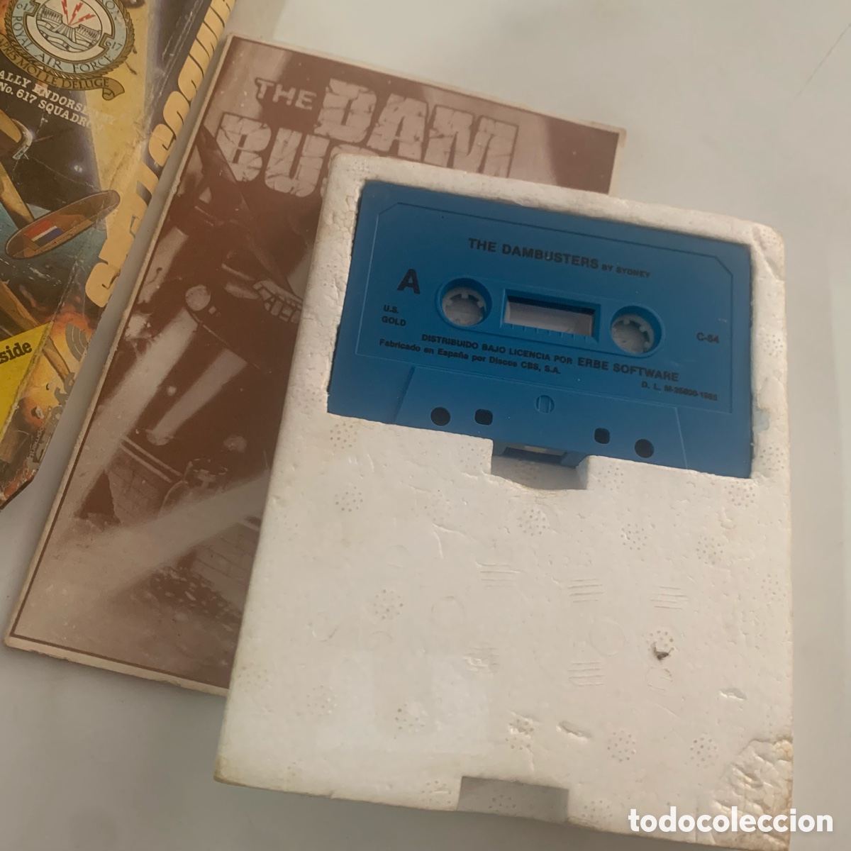 Videojuegos y consolas: JUEGO DE ORDENADOR COMMODORE THE DAM BUSTERS - Foto 4
