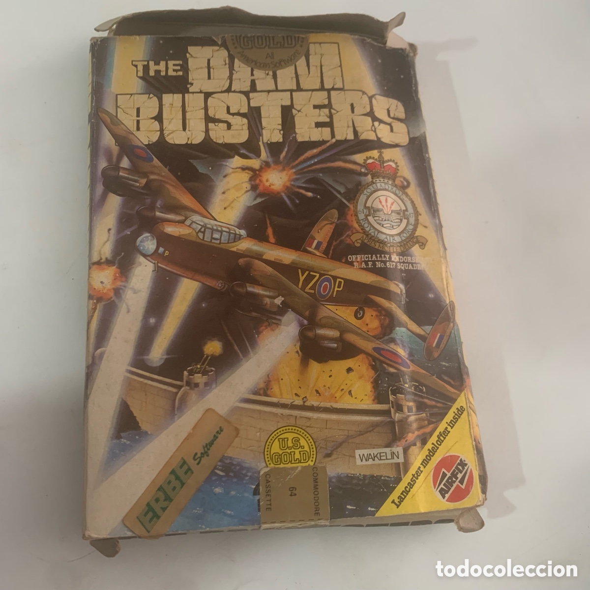 Videojuegos y consolas: JUEGO DE ORDENADOR COMMODORE THE DAM BUSTERS - Foto 1