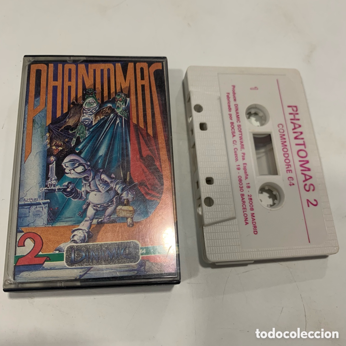 Videojuegos y consolas: juego de ordenador commodore 64 phantomas 2 - Foto 1