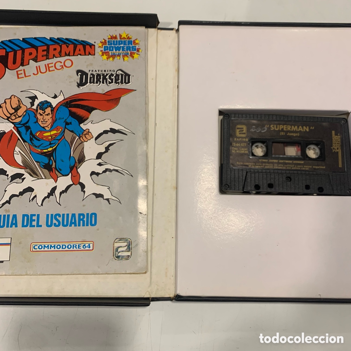 Videojuegos y consolas: juego de ordenador commodore 64 superman el juego - Foto 2
