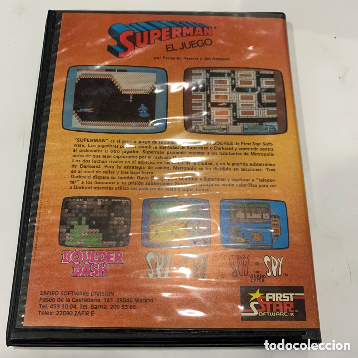 Videojuegos y consolas: juego de ordenador commodore 64 superman el juego - Foto 3
