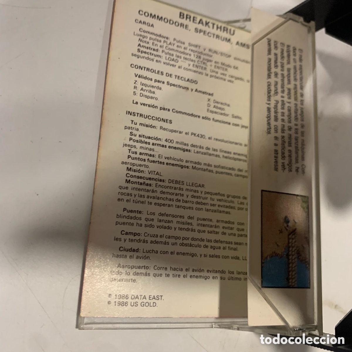 Videojuegos y consolas: juego de ordenador commodore 64 breakthru - Foto 3