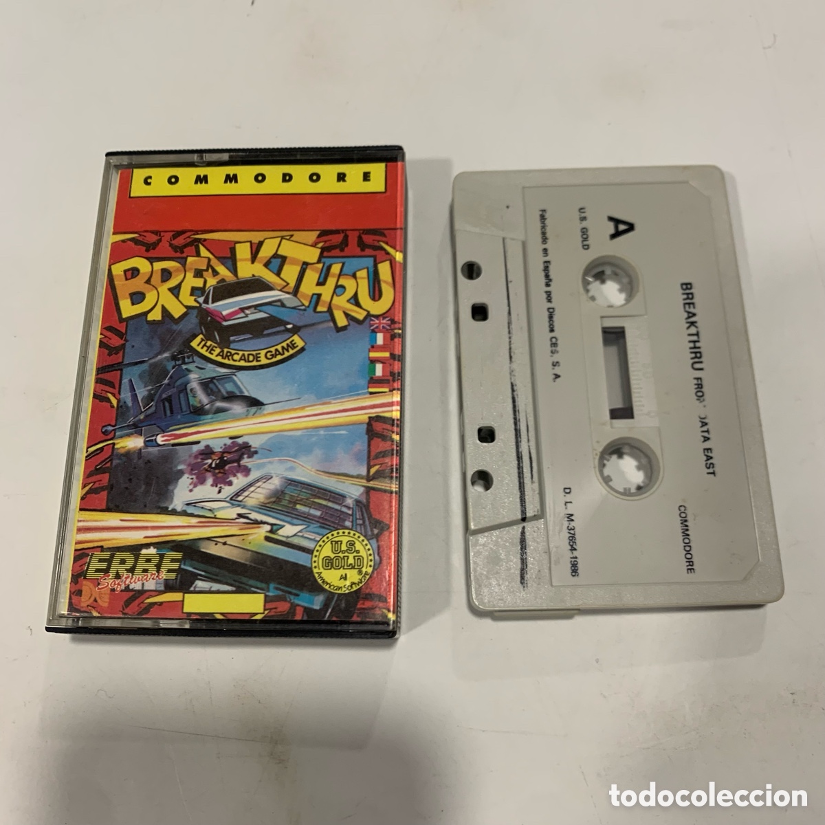 Videojuegos y consolas: juego de ordenador commodore 64 breakthru - Foto 1