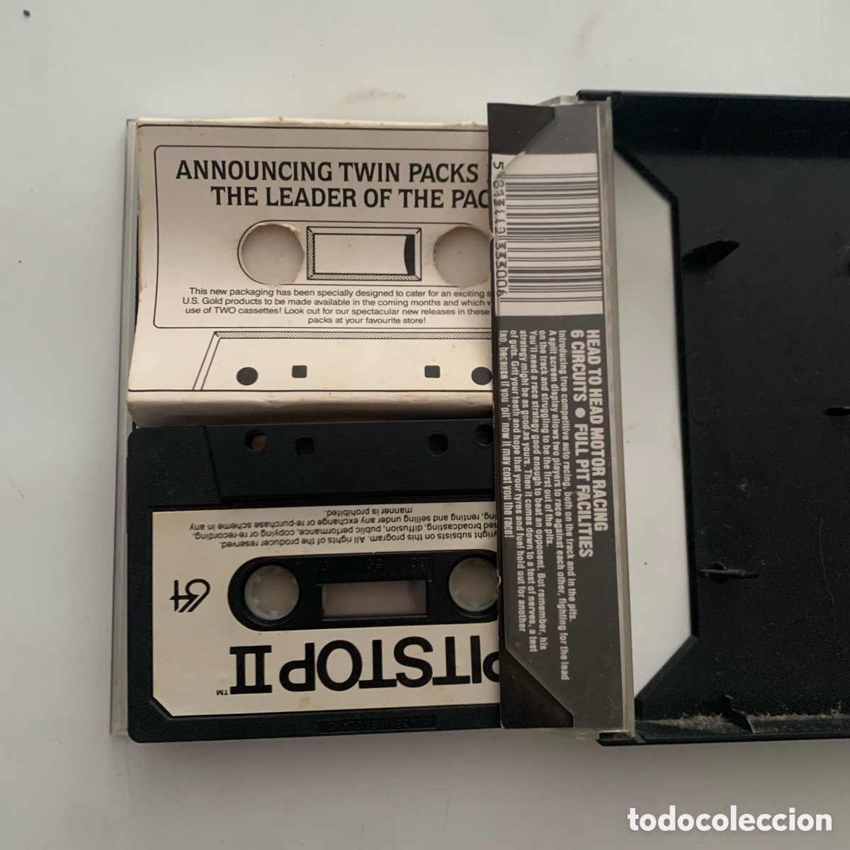 Videojuegos y consolas: JUEGO DE ORDENADOR COMMODORE 64 PITSTOP II - Foto 2
