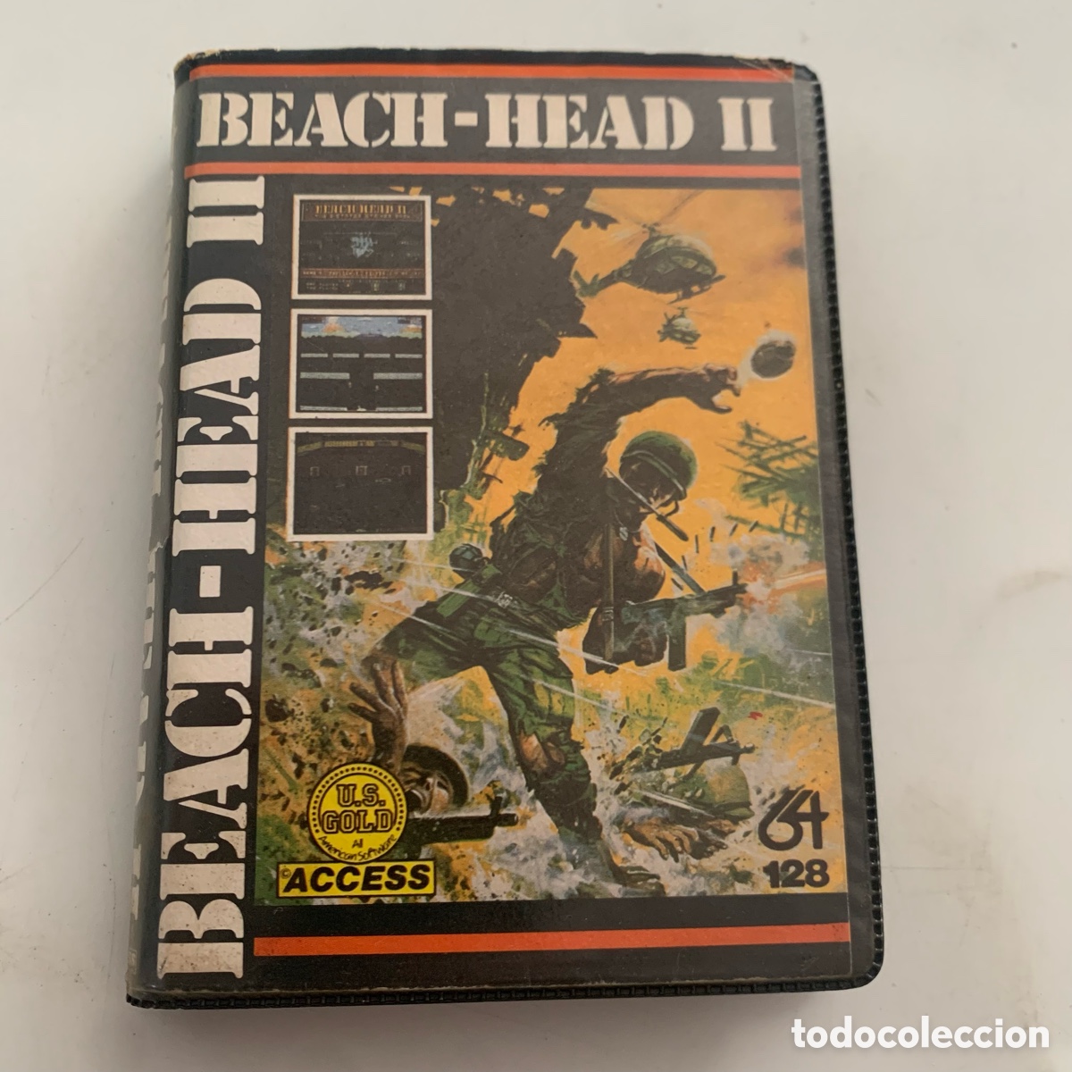 Videojuegos y consolas: juego de ordenador commodore 64 beach head II - Foto 1