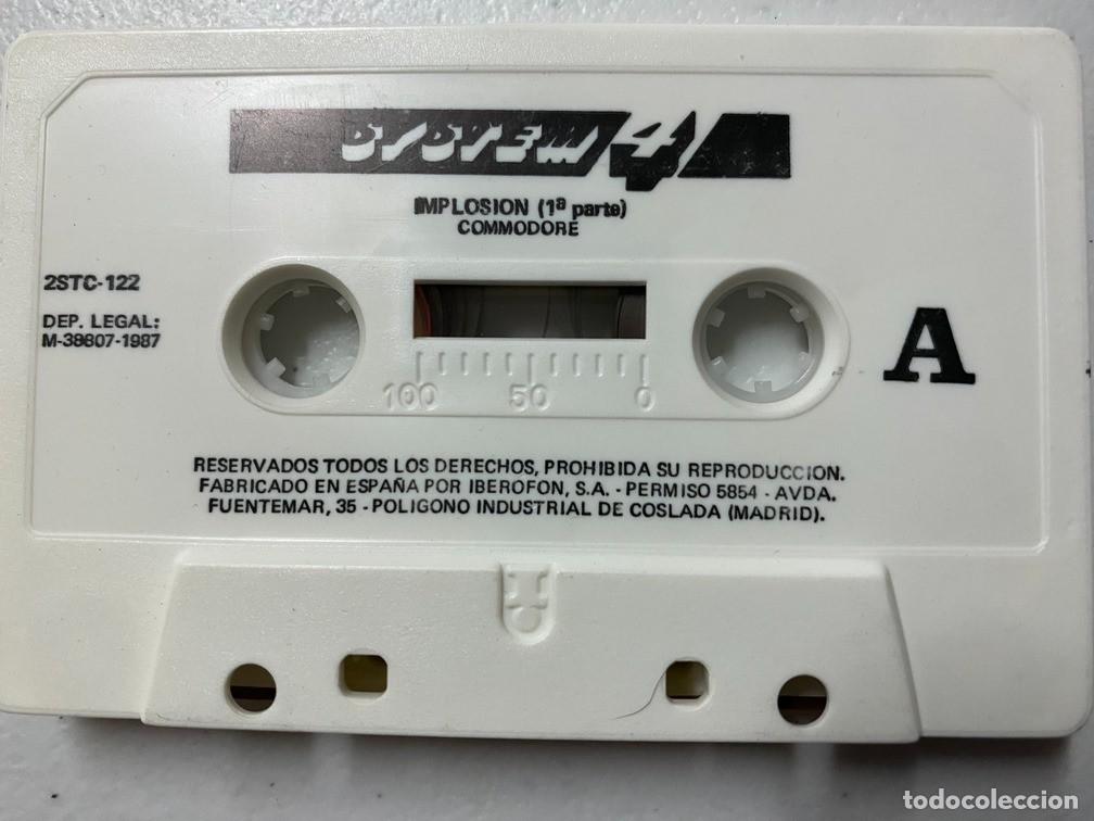 Videojuegos y consolas: IMPLOSION - VIDEOJUEGO COMMODORE 64 - C-64 - Foto 1