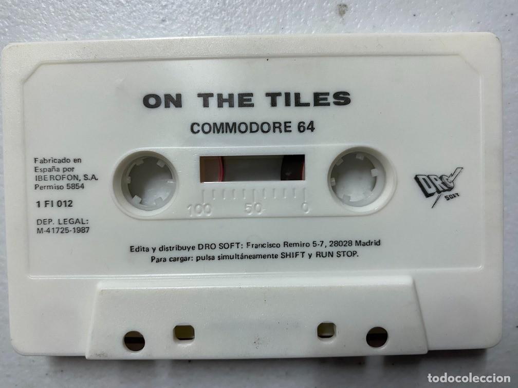 Videojuegos y consolas: ON THE TILES - VIDEOJUEGO COMMODORE 64 - C-64 - Foto 1