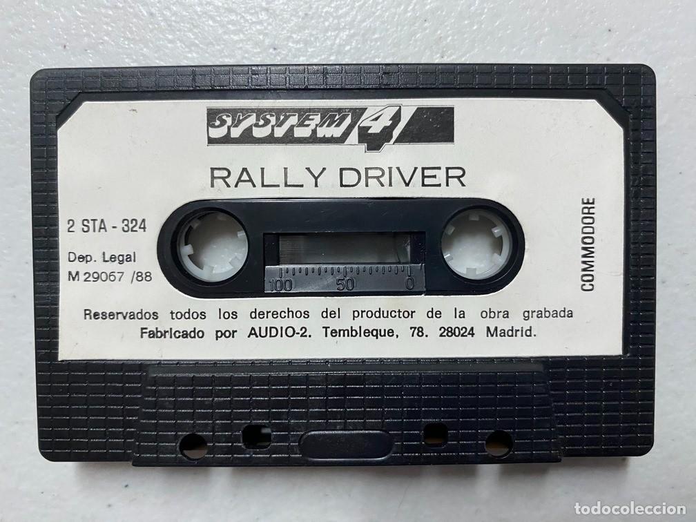 Videojuegos y consolas: RALLY DRIVER - VIDEOJUEGO COMMODORE 64 - C-64 - Foto 1