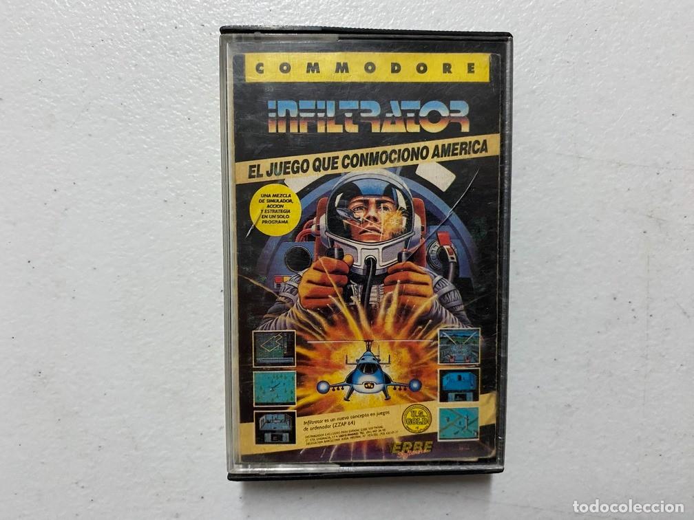 Videojuegos y consolas: INFILTRATOR de ERBE - VIDEOJUEGO COMMODORE 64 - C-64 - Foto 1