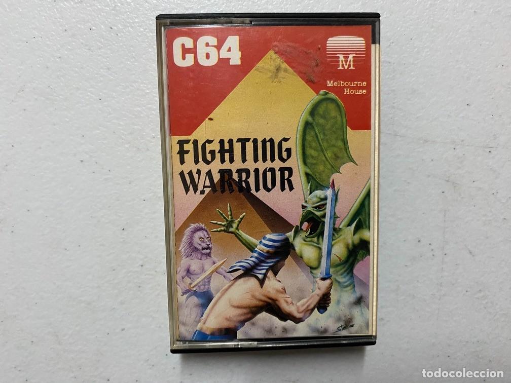 Videojuegos y consolas: FIGHTING WARRIOR - VIDEOJUEGO COMMODORE 64 - C-64 - Foto 1