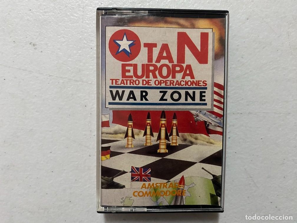 Videojuegos y consolas: OTAN EUROPA - WAR ZONE - VIDEOJUEGO COMMODORE 64 - C-64 - Foto 1