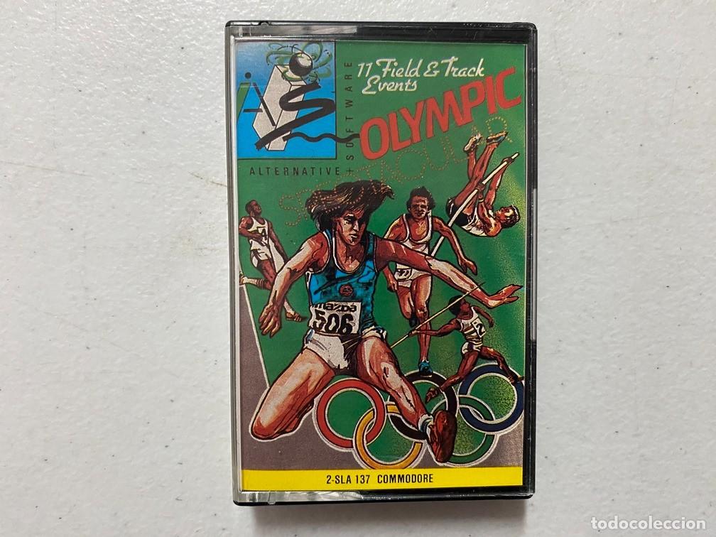 Videojuegos y consolas: OLYMPIC SPECTACULAR - VIDEOJUEGO COMMODORE 64 - C-64 - Foto 1
