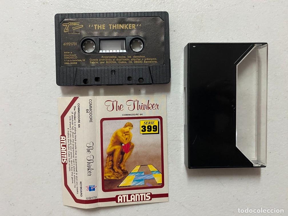Videojuegos y consolas: THE THINKER - VIDEOJUEGO COMMODORE 64 - C-64 - Foto 2